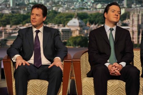 Deputy PM, Nick Clegg & The Chancellor, George Osborne Deputy PM, Nick Clegg & The Chancellor, George Osborne